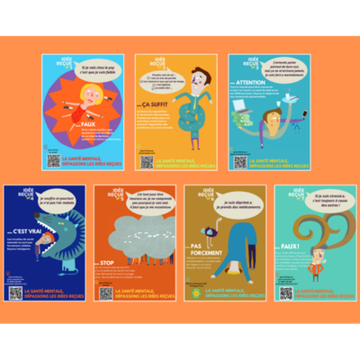 Nouvelle campagne d'affichage : Dépassons les idées reçues sur la santé mentale ! 